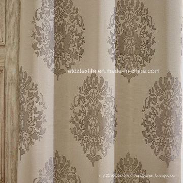 Novo 2016 Jacquard padrão de flor de cortina de janela